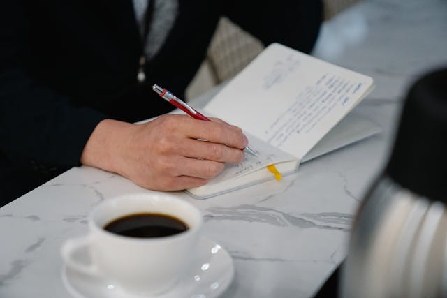Planning and journaling for life goals